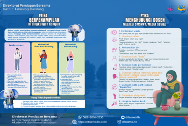 ITB Kampanyekan Etika Berpenampilan dan Komunikasi Mahasiswa Melalui Pesan Singkat