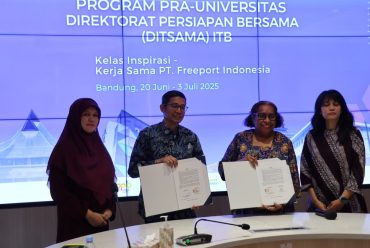 ITB dan PT Freeport Indonesia Tandatangani PKS Program Pra-Universitas: Wujud Nyata Komitmen Pendidikan Inklusif